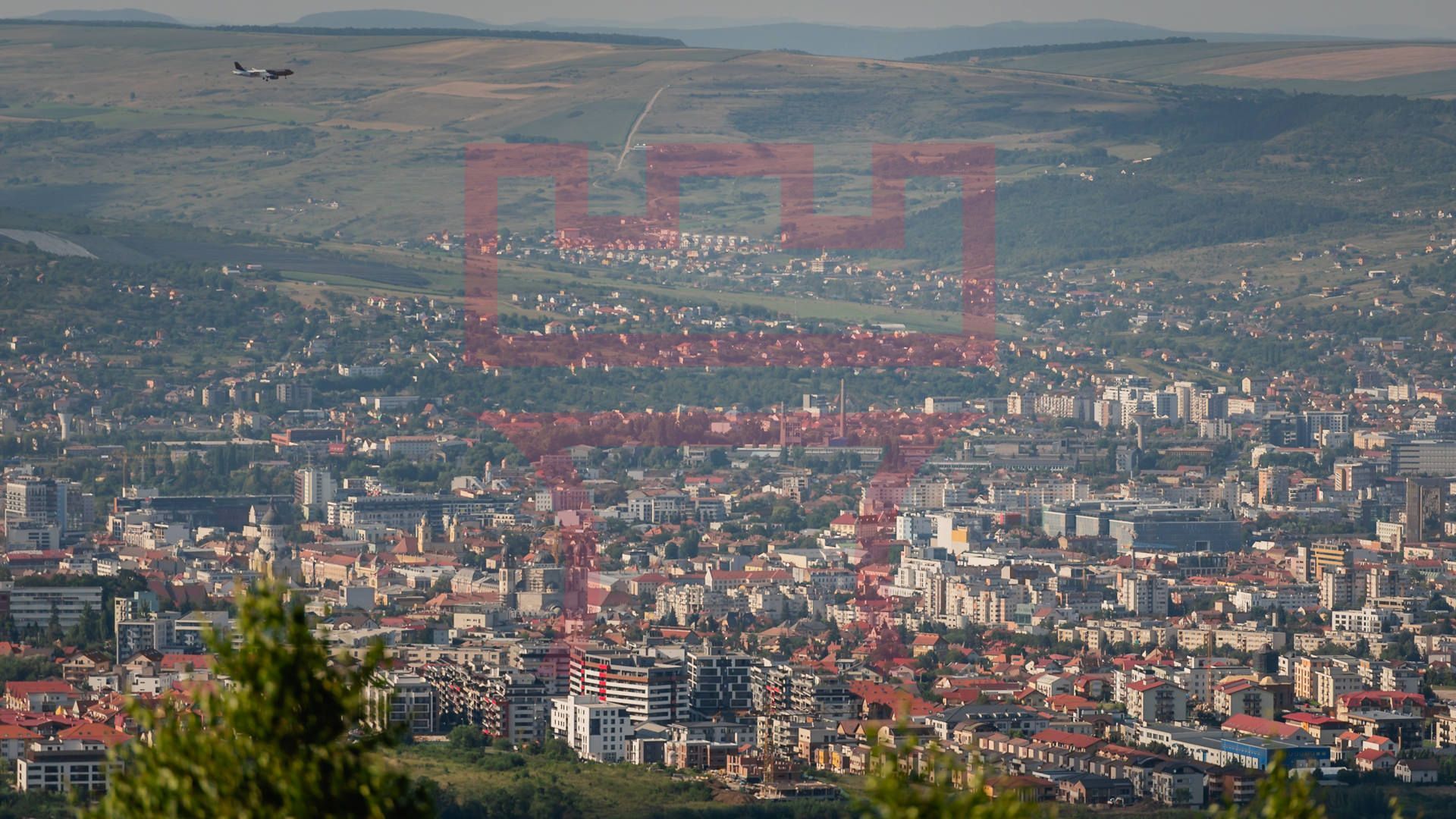 Teren  Feleacu 2.800mp parcelabil 4 unitati utilitati asfalt panorama