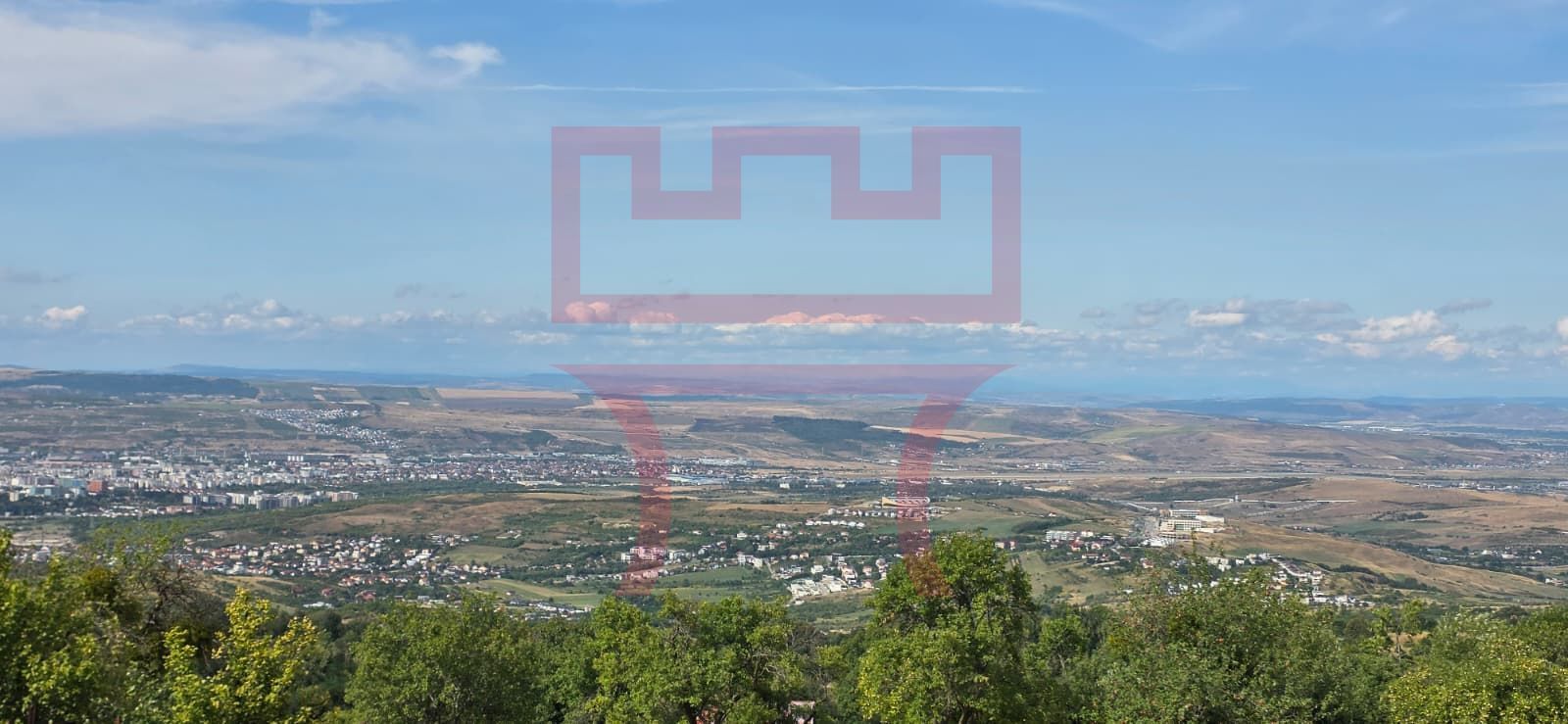 Vanzare casa individuala Feleacu panorama asupra Clujului